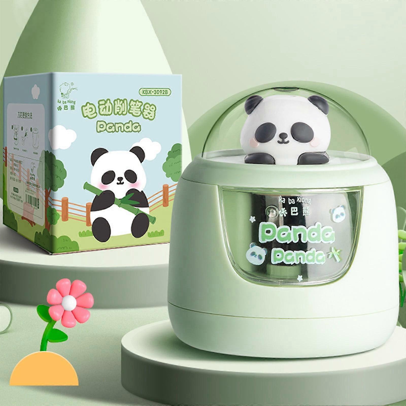 YiFudd Electric Pencil Sharpener for Kids, Cute Automatic Multifunctional Sharpener for Primary School Students