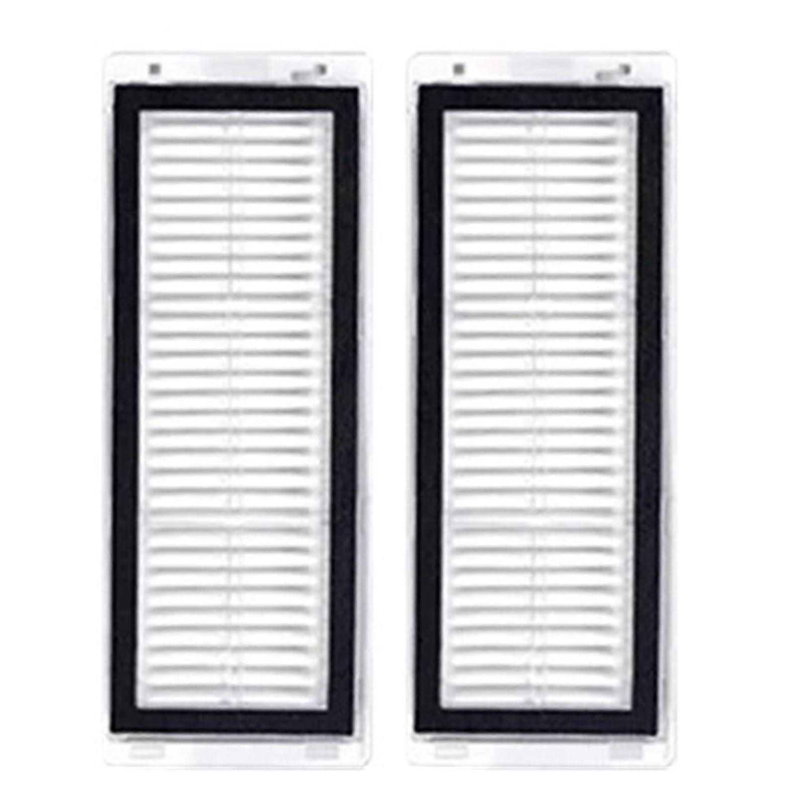 12 Pcs Robot Vacuum Replacement Parts with Rubber Filters Compatible with L20 Ultra and L30