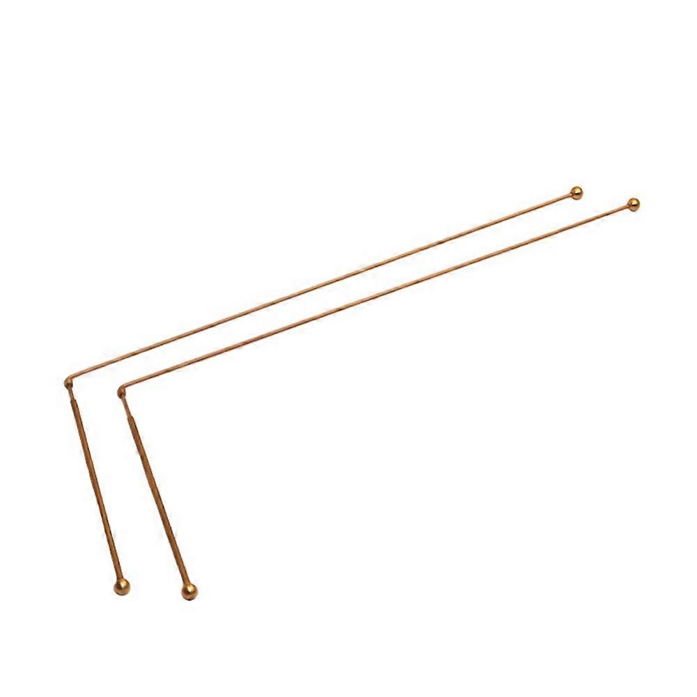 Copper Metal Detector Rod Positioning Rod for Water Treasure Finding Tools Divination Searching Detector Probing Rod