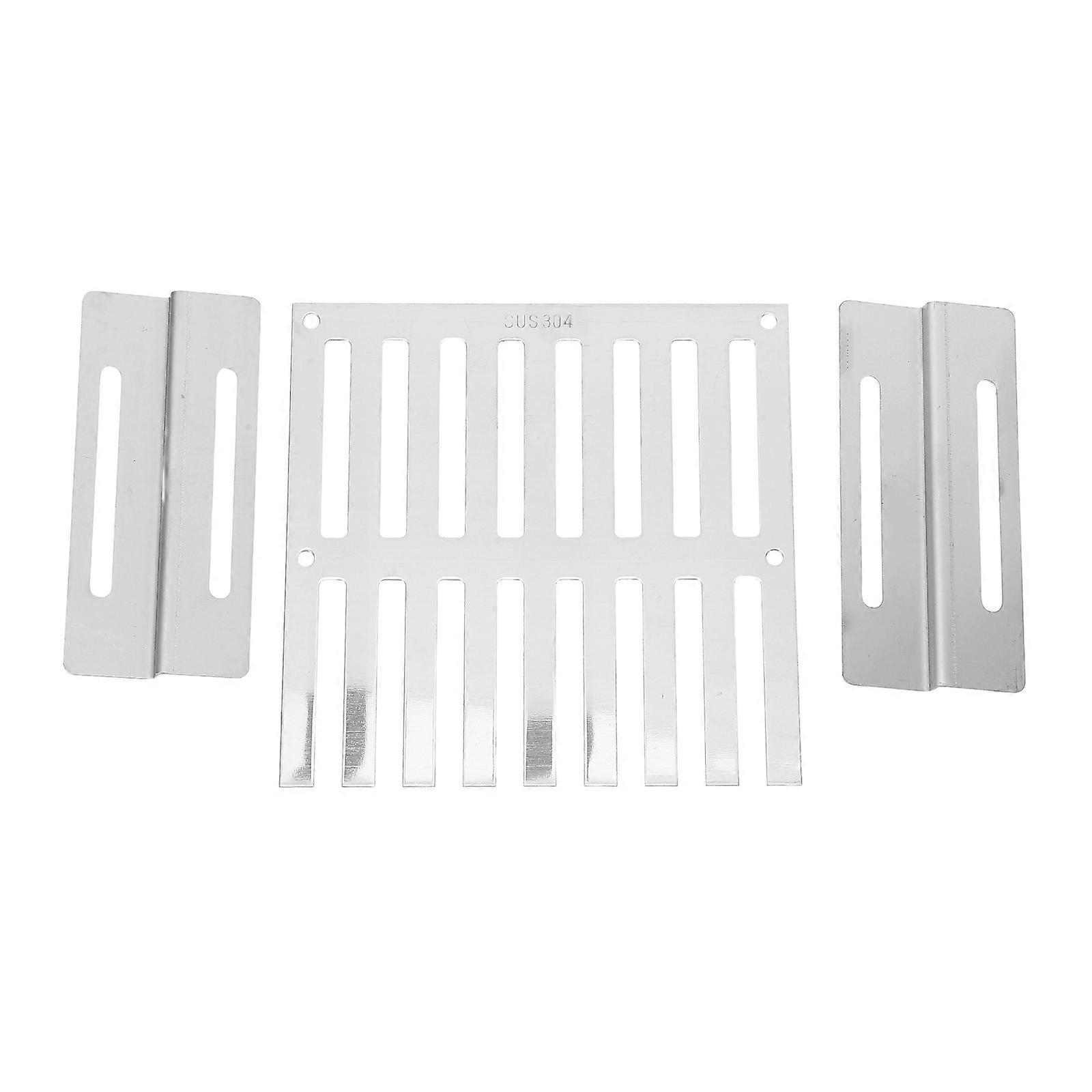 רשת ניקוז חיצונית מפלדת אל-חלד לקיר צדדי עם פונקציה כבדה