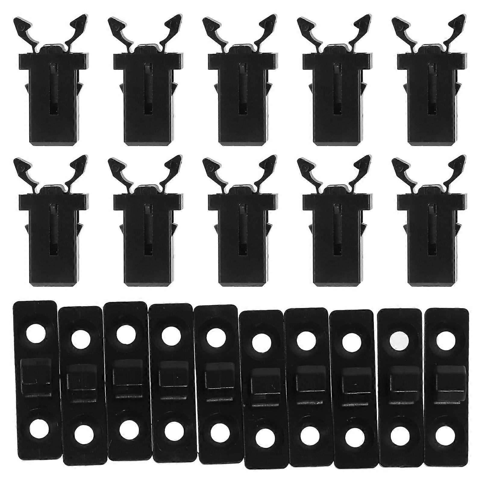 Bin Lid Replacement Latch for Trash Can with 10Sets