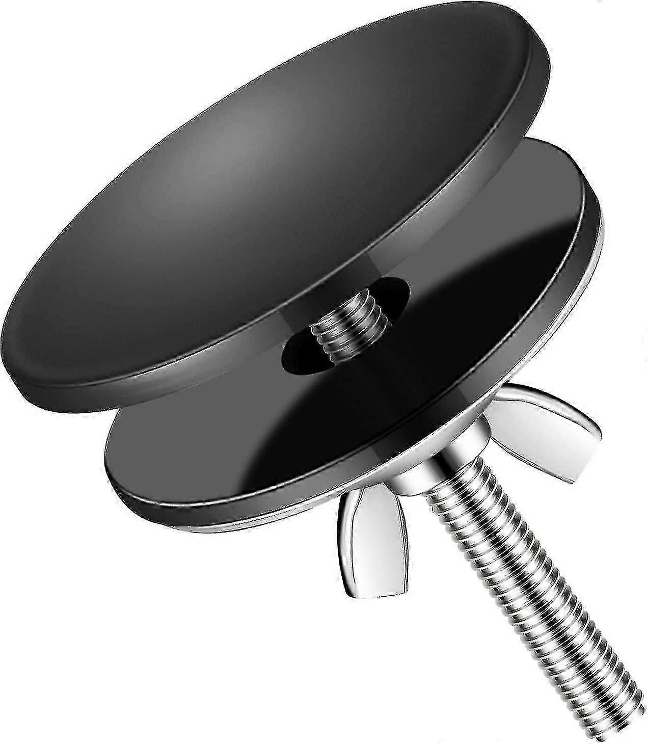 2英寸厨房水槽孔盖水龙头孔盖不锈钢厨房水槽水龙头孔板塞盖消隐金属插头（磨砂黑色）Wyelv