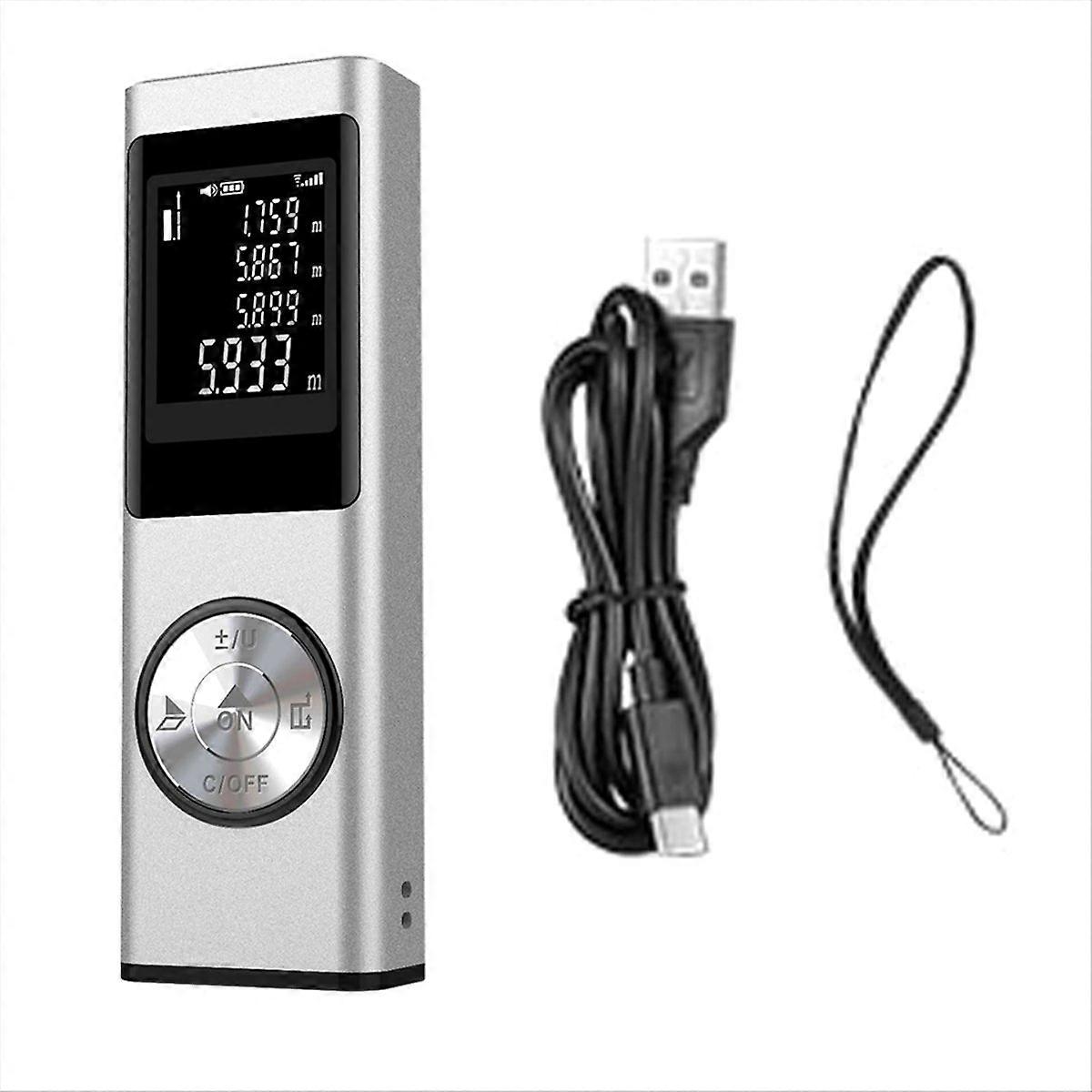 40M Smart Digital Laser Distance Meter Range Portable Rangefinder