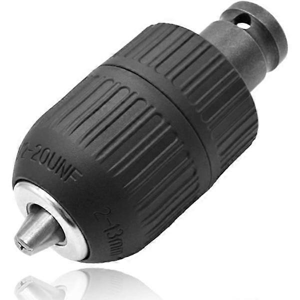 2-13 mm capacity keyless drill chuck, mounting 1/2-20UNF quick coupling