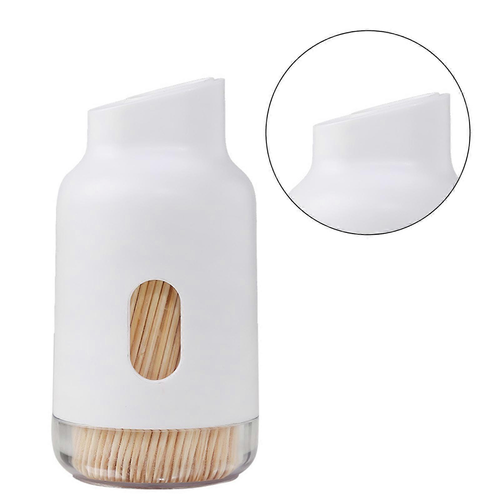 Portable Toothpick Holder Convenient Dustproof Toothpick Storage Case Compact Toothpick Box Plastic Toothpick Container Multicolor