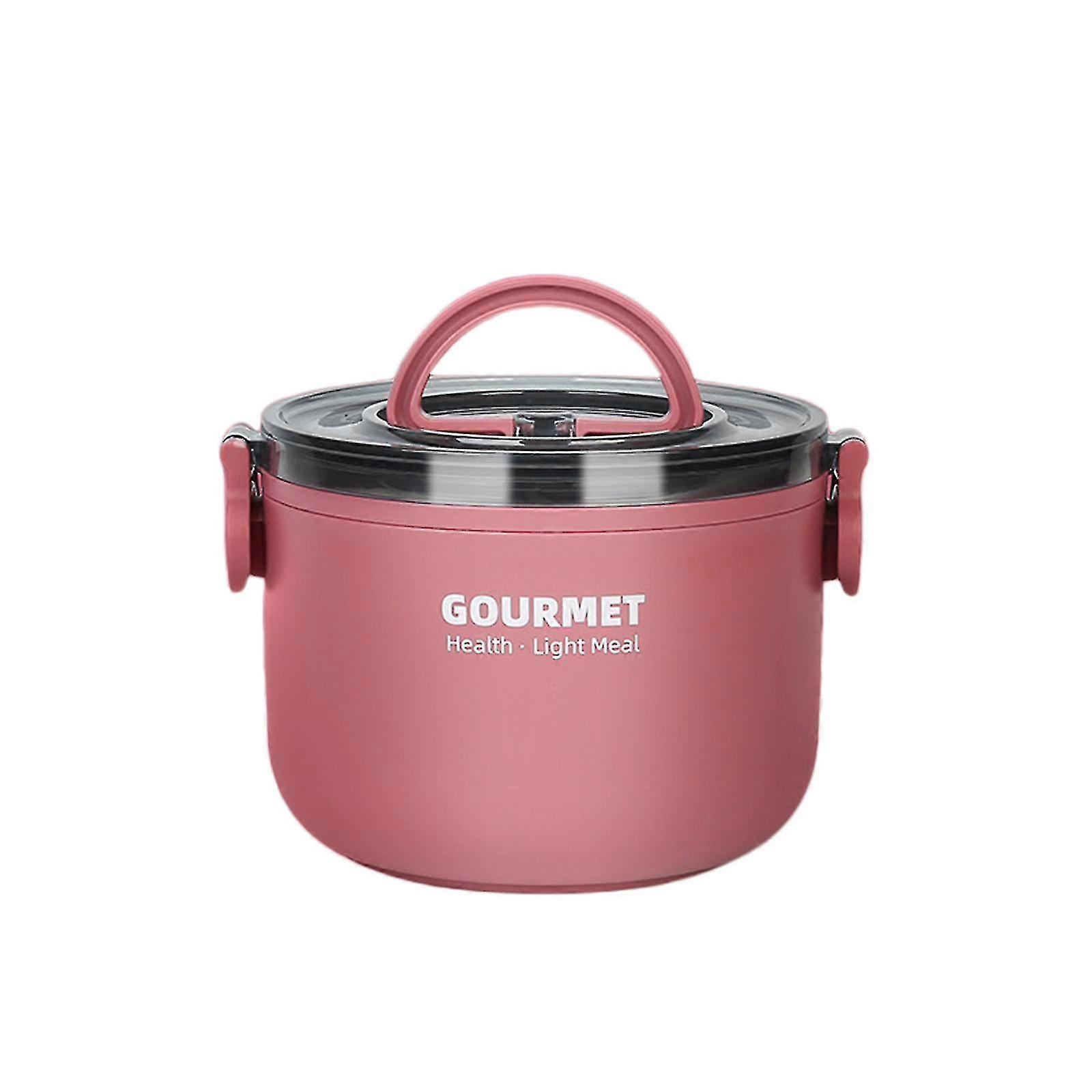 Utendørstermos for varm suppe - Isolert matkrukke i rustfritt stål, 1600 ml campingbeholder