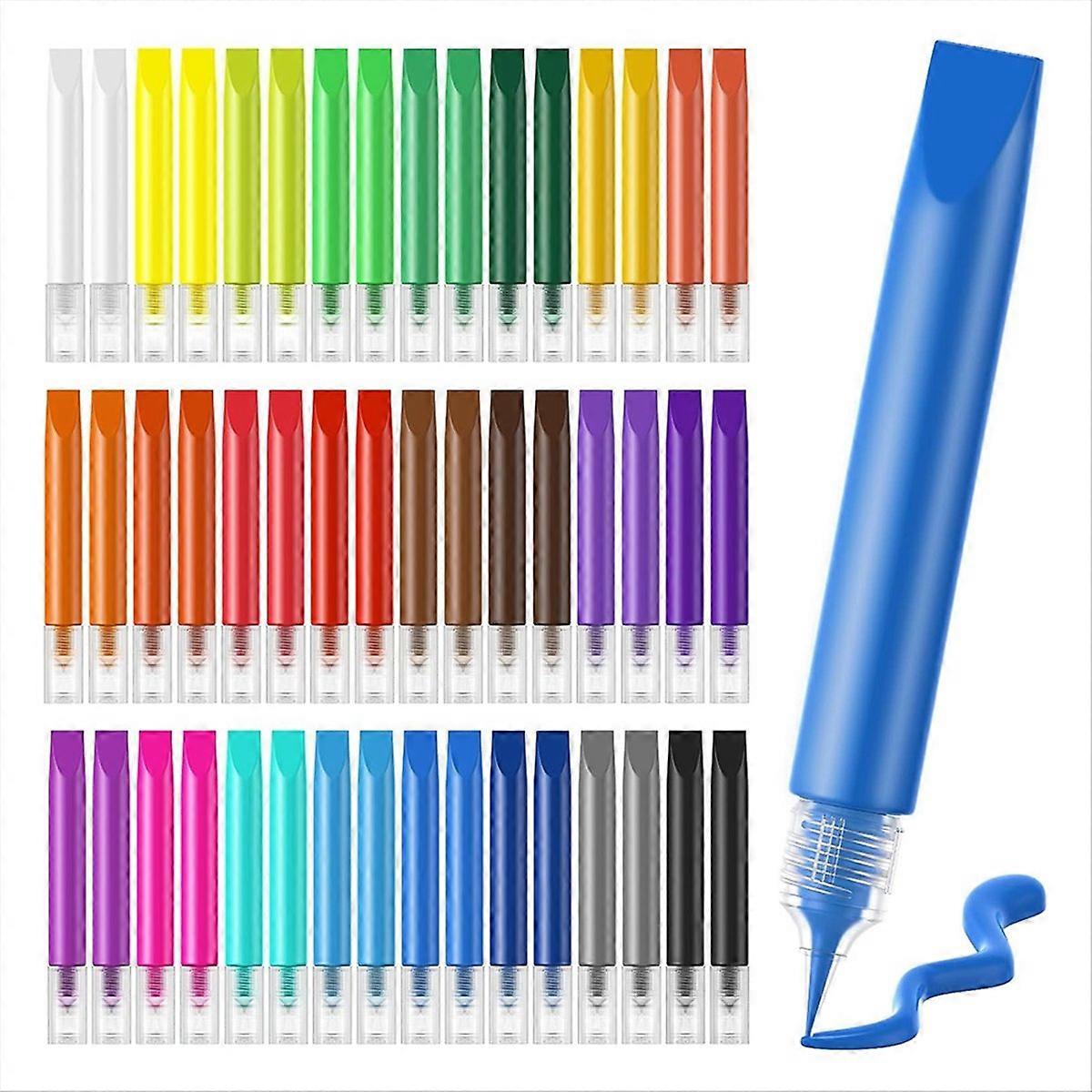 48 Pcs Paint Pens for Kids