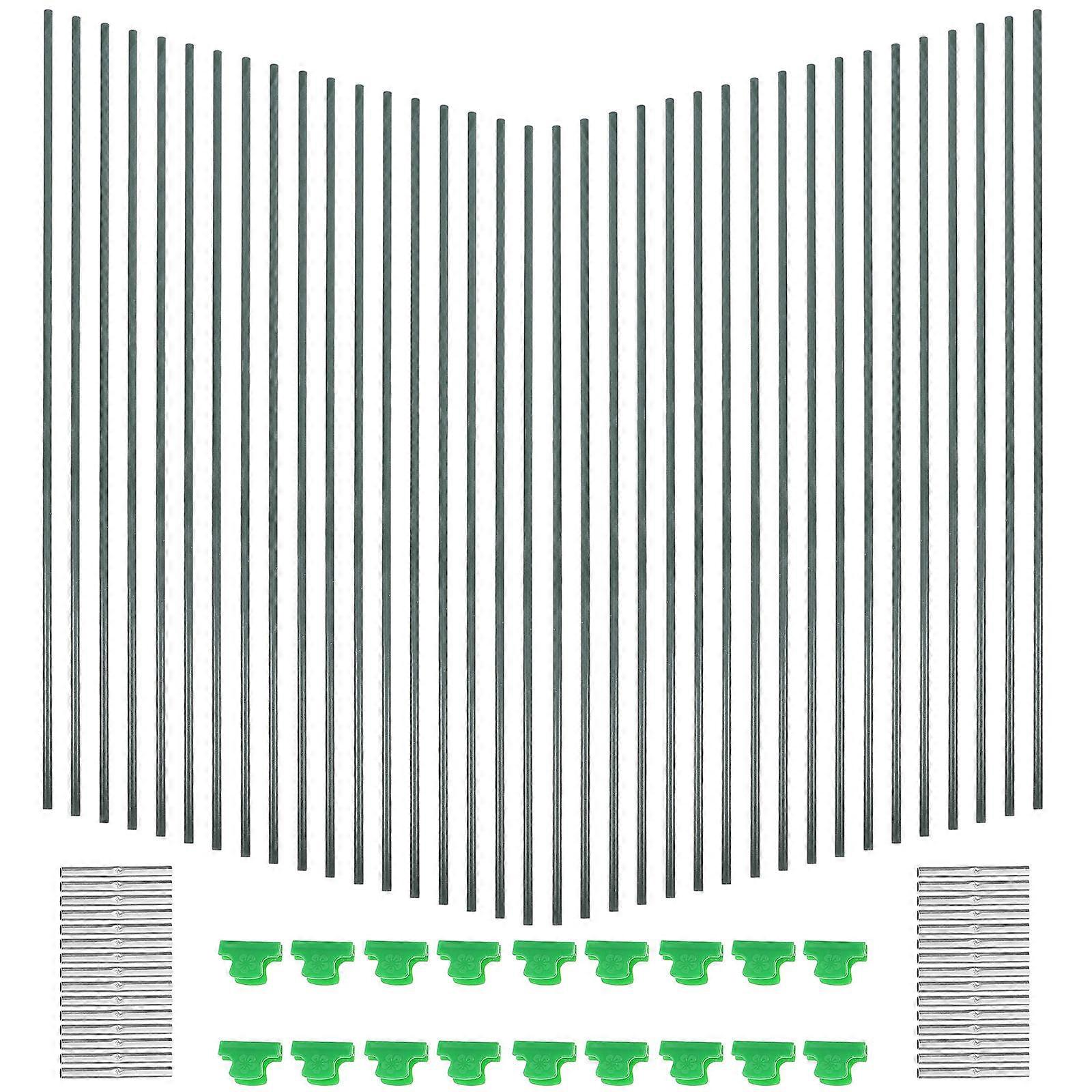 Greenhouse Hoops Set for Garden Insect Net Pole Protection Kit