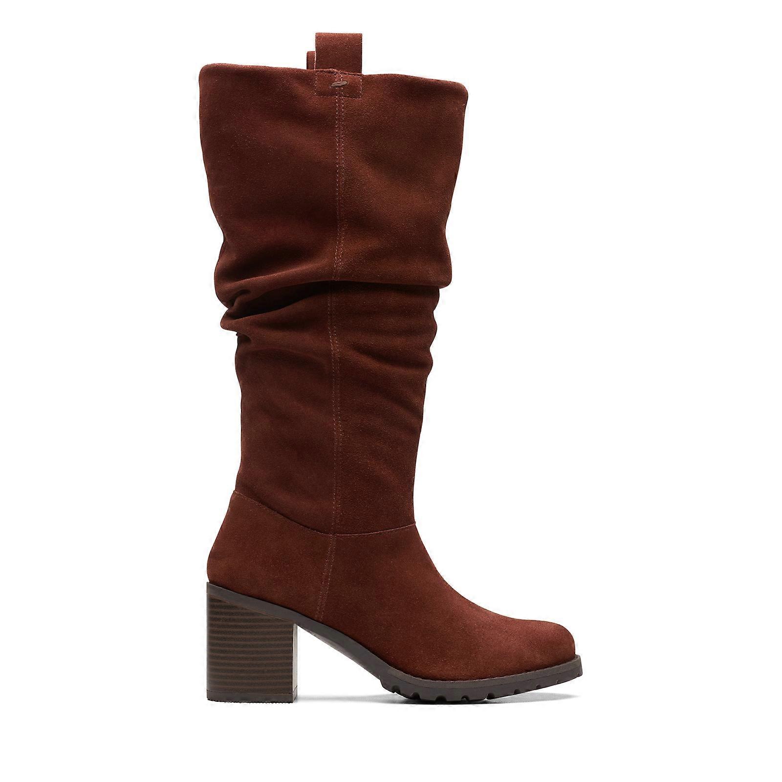 Clarks Damen-Freizeitstiefel mit hohem Bund