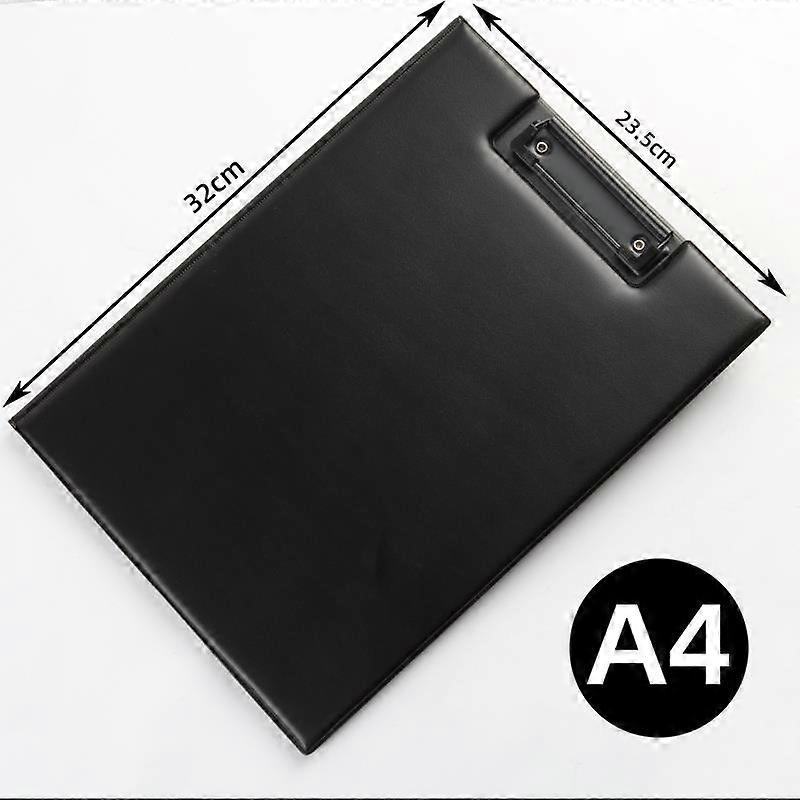 PU Leather Clipboard A4 Conference Folder Writing Pad High Quality Padfolio A5 Foldable Clipboard With Storage