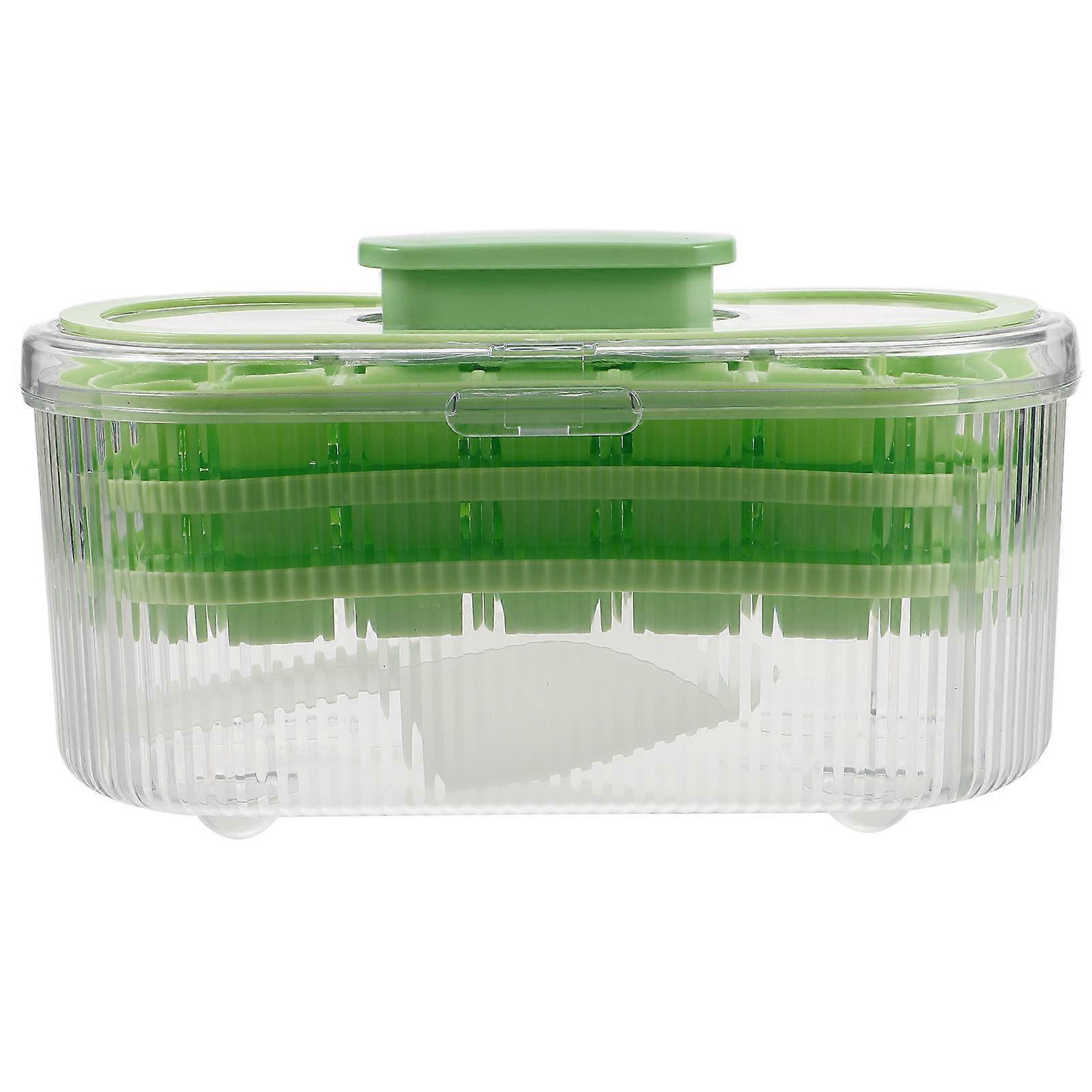 Ice Cube Tray with Lid for Kitchen Release Plastic Ice Molder