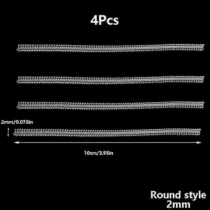 4 Pcs Ring Size Adjuster Reducer Tools Spiral Spring Based Rings Adjust Invisible Transparent Tightener Resizing Tool