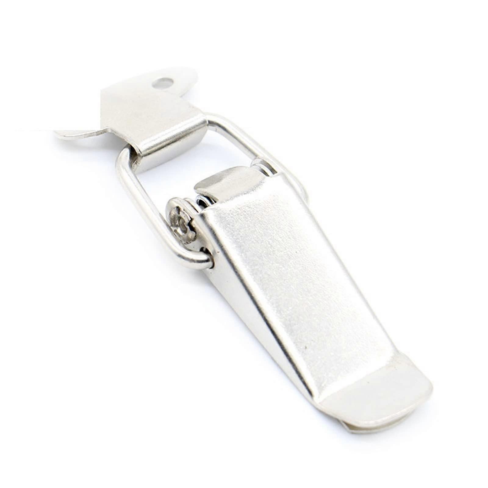 Spring Loaded Toggle Latch Catch Iron 27x63mm Secure Lock for Sliding Doors Windows and Cabinets