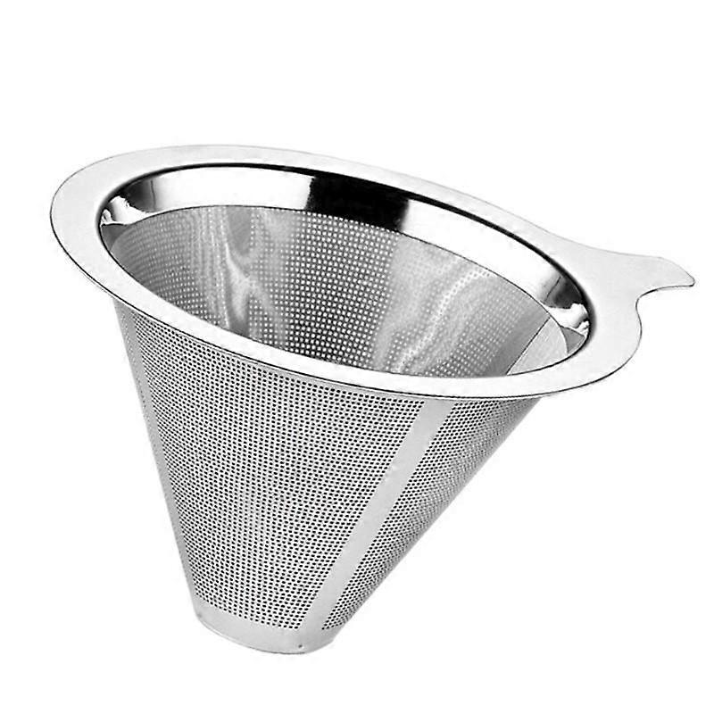 Funnel Coffee Filter Dripper Filter Tea Strainer Mesh Pour Over Cone New 2018