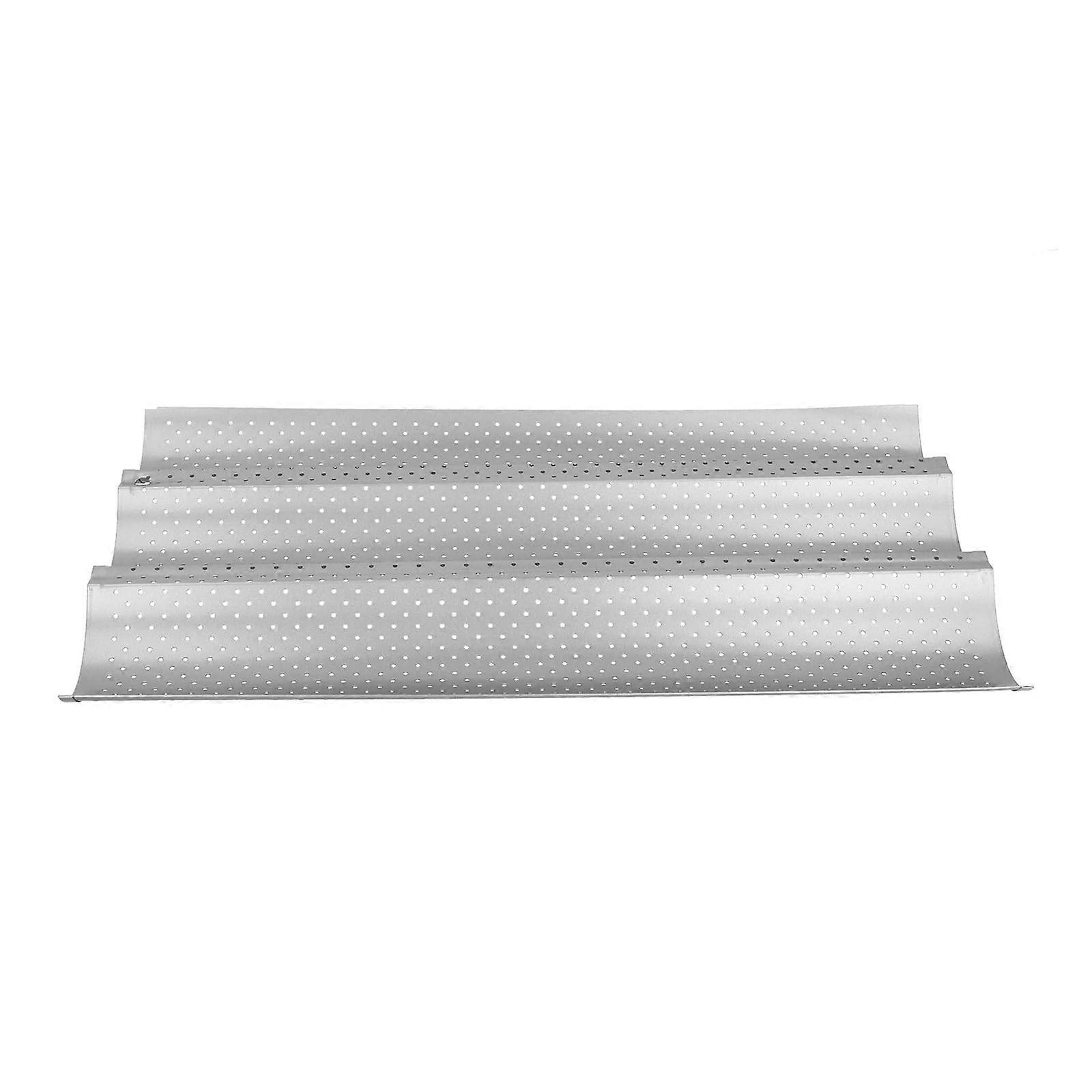 Wave Pattern Bread Baking Tray with Nonstick MultiGroove Design for Artisan Loaves