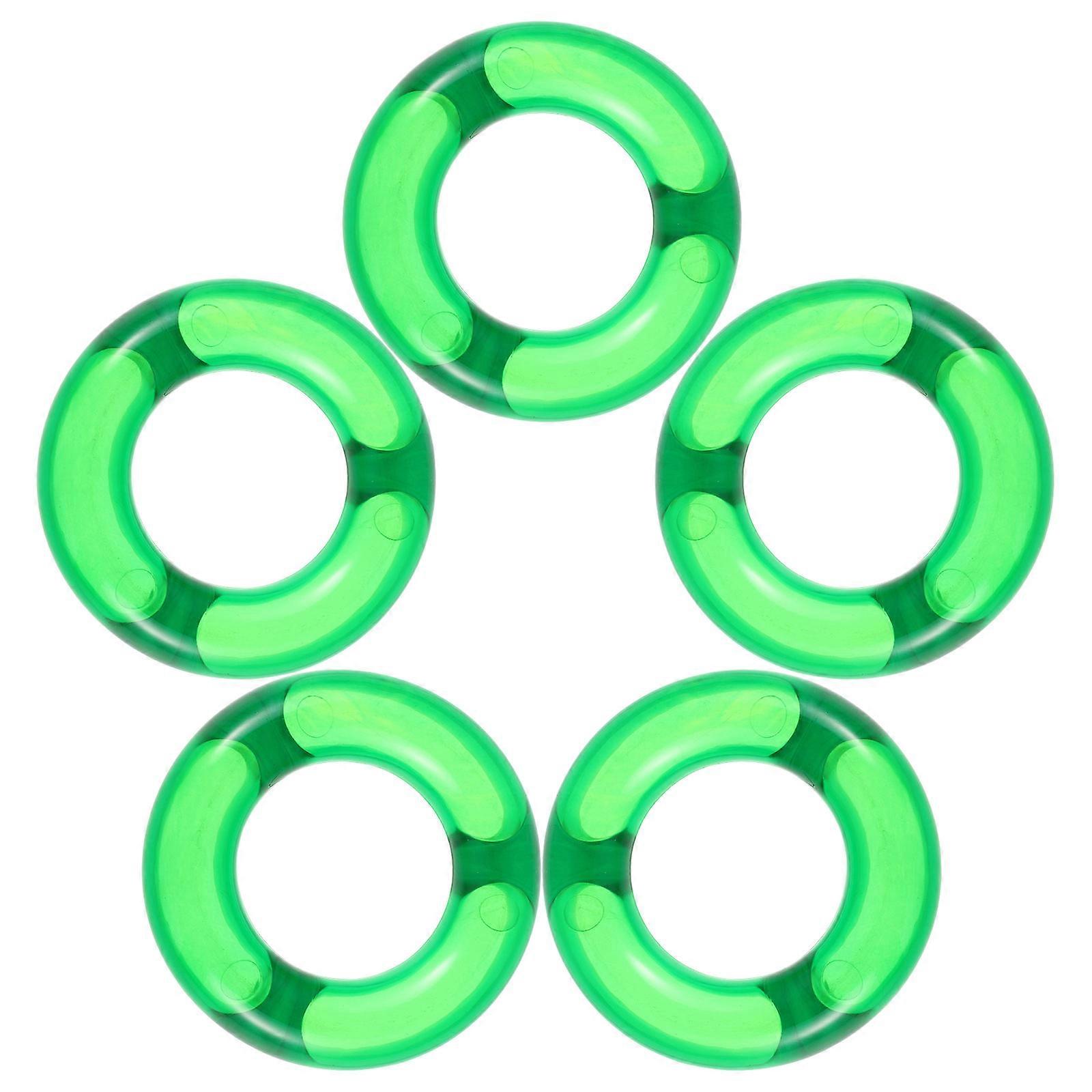 Fruits Display Ring Stand for Storage Use 5Pcs Coconut Fixing Plastic Rings