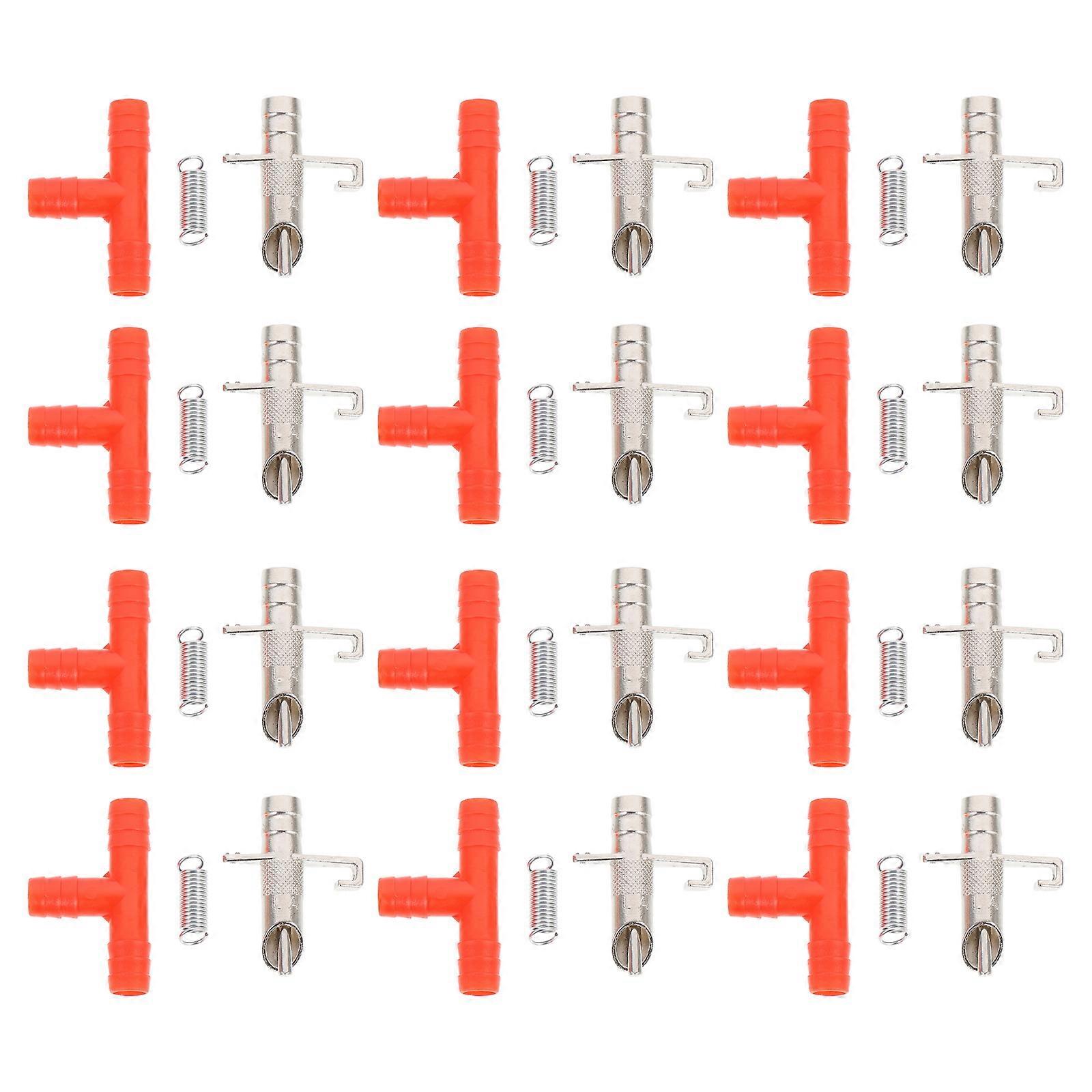 Automatic Feeder Water Drinker 30Pcs for Rabbit Watering Needs