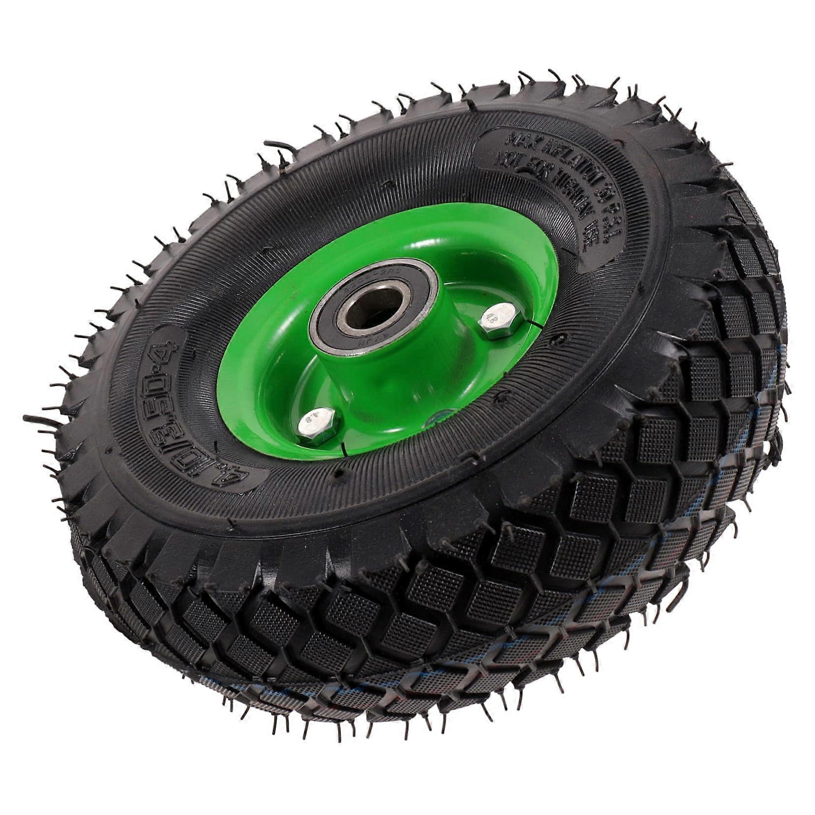 Garden Cart Wheels Pneumatic Replacement Tire PunctureResistant Solid Rubber for Hand Trucks