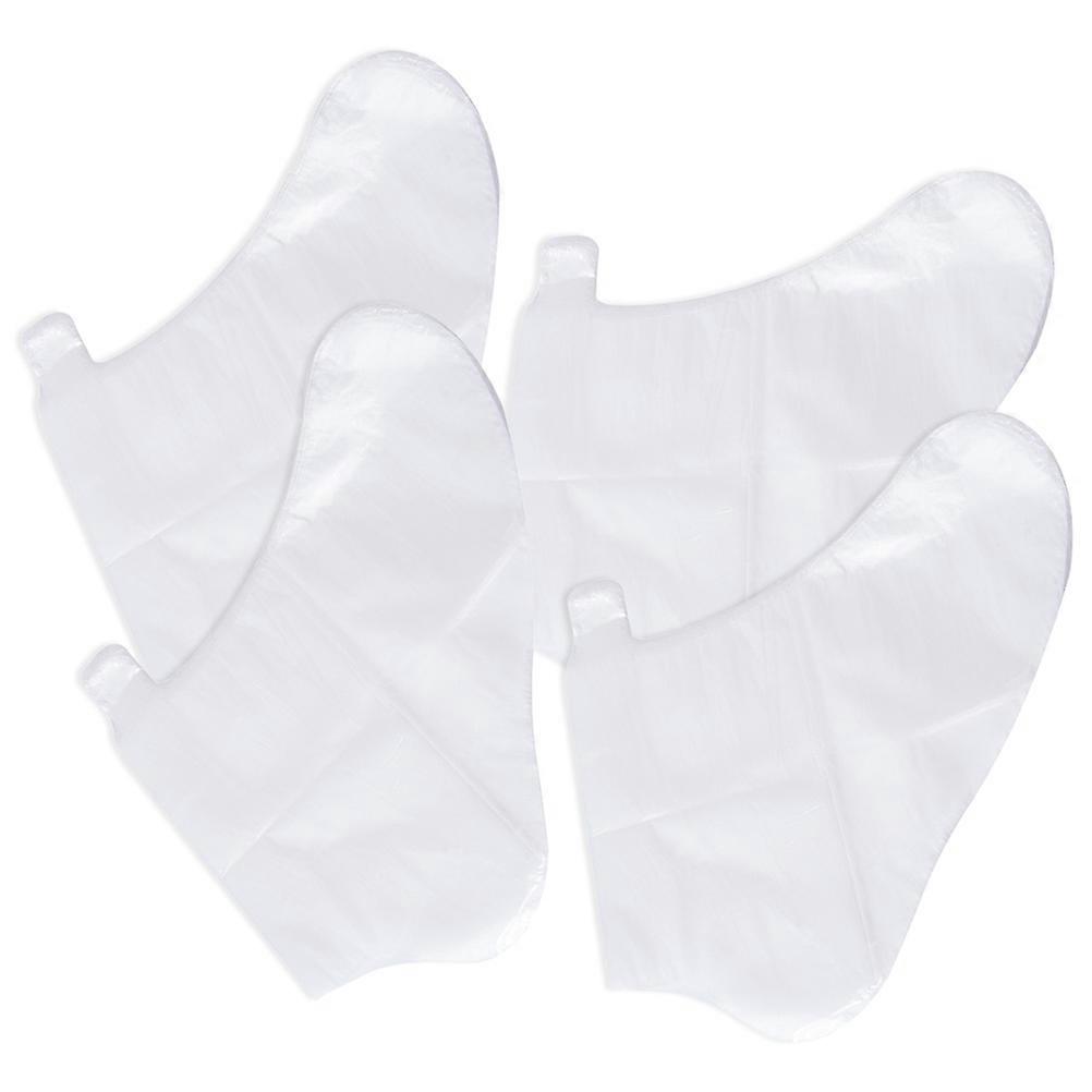Foot Soaking Covers Plastic Foot for Moisturizing Spa Socks 1Set