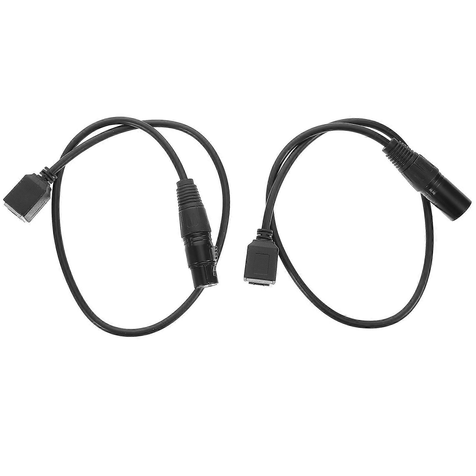 Dj Lighting Cable Adapter for Stage Lighting Signal 8Pcs Extension Cable