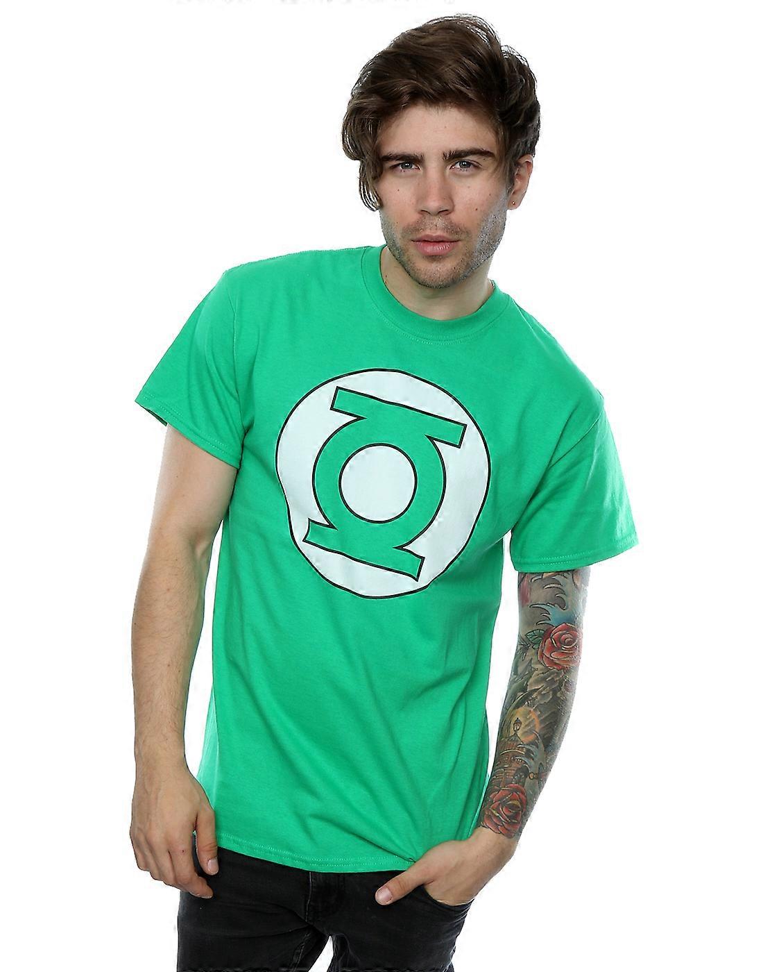 DC Comics Men's Green Lantern Logo T-Shirt