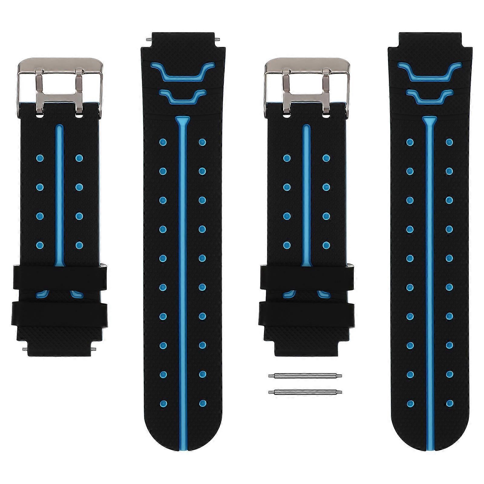Smartwatch Straps for Kids Silicone Watch Bands Adjustable 2Pcs Replacement Set