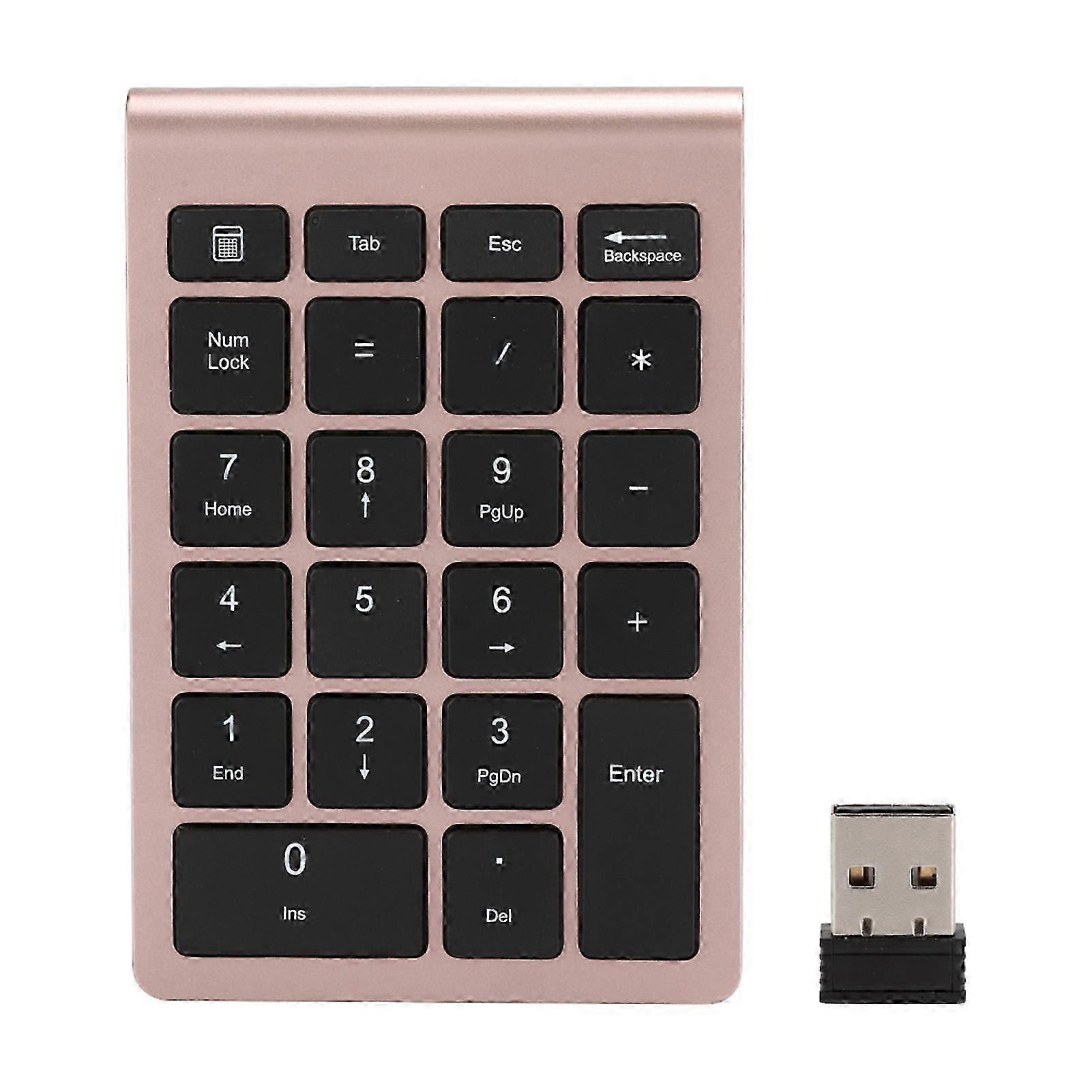 RF304 22 Keys Numeric Keypad USB 2.4G Wireless Mini Keyboard with Receiver