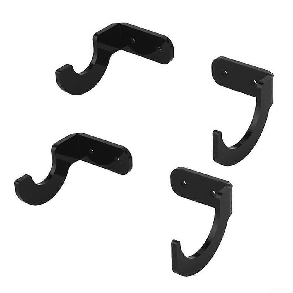 Baseball Bat Wall Mount Rack 2 Pack, Clear Acrylic Horizontal Holder for Home or Office Display