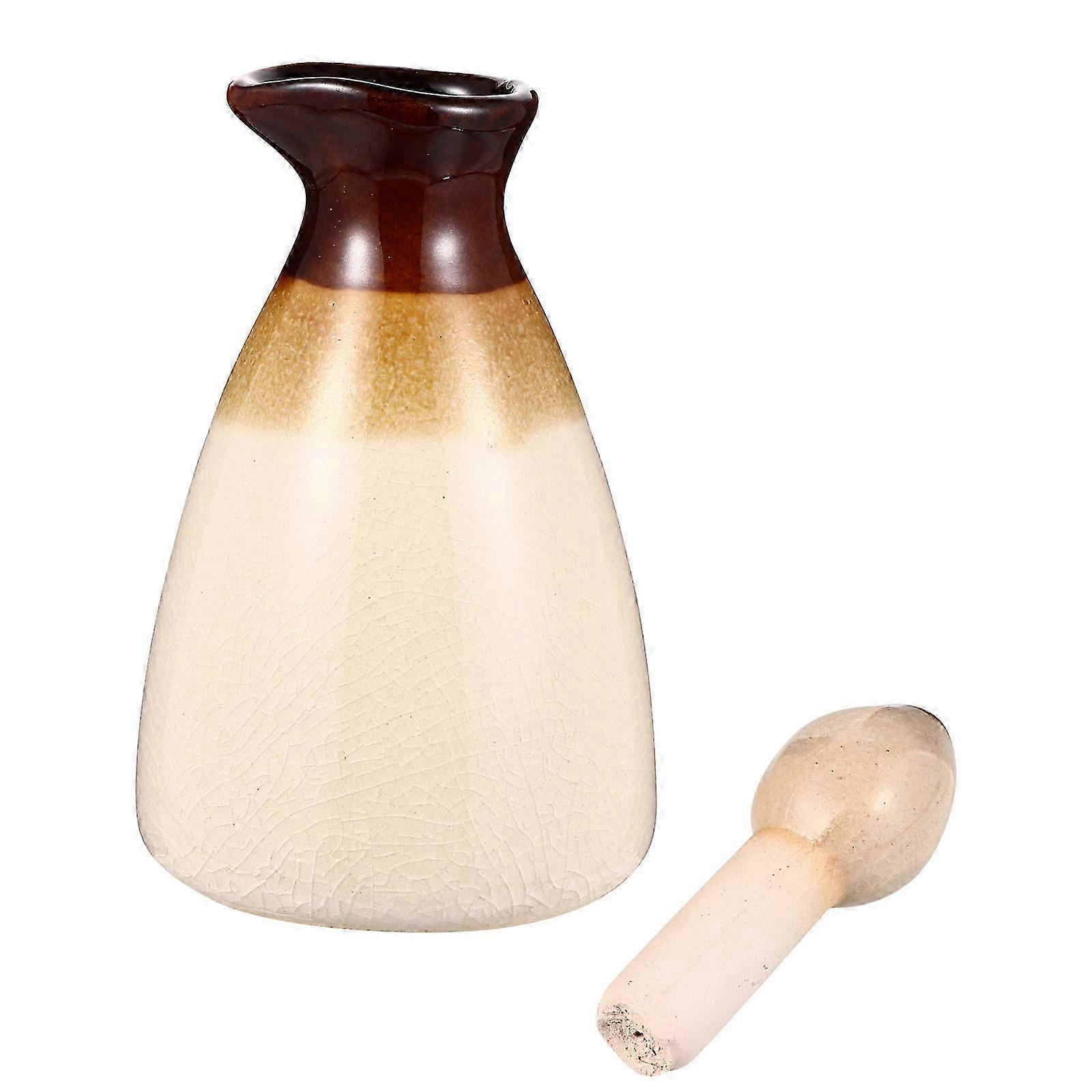 Practical Ceramic Essential Oil Bottle for Storage White Aromatherapy Bottle