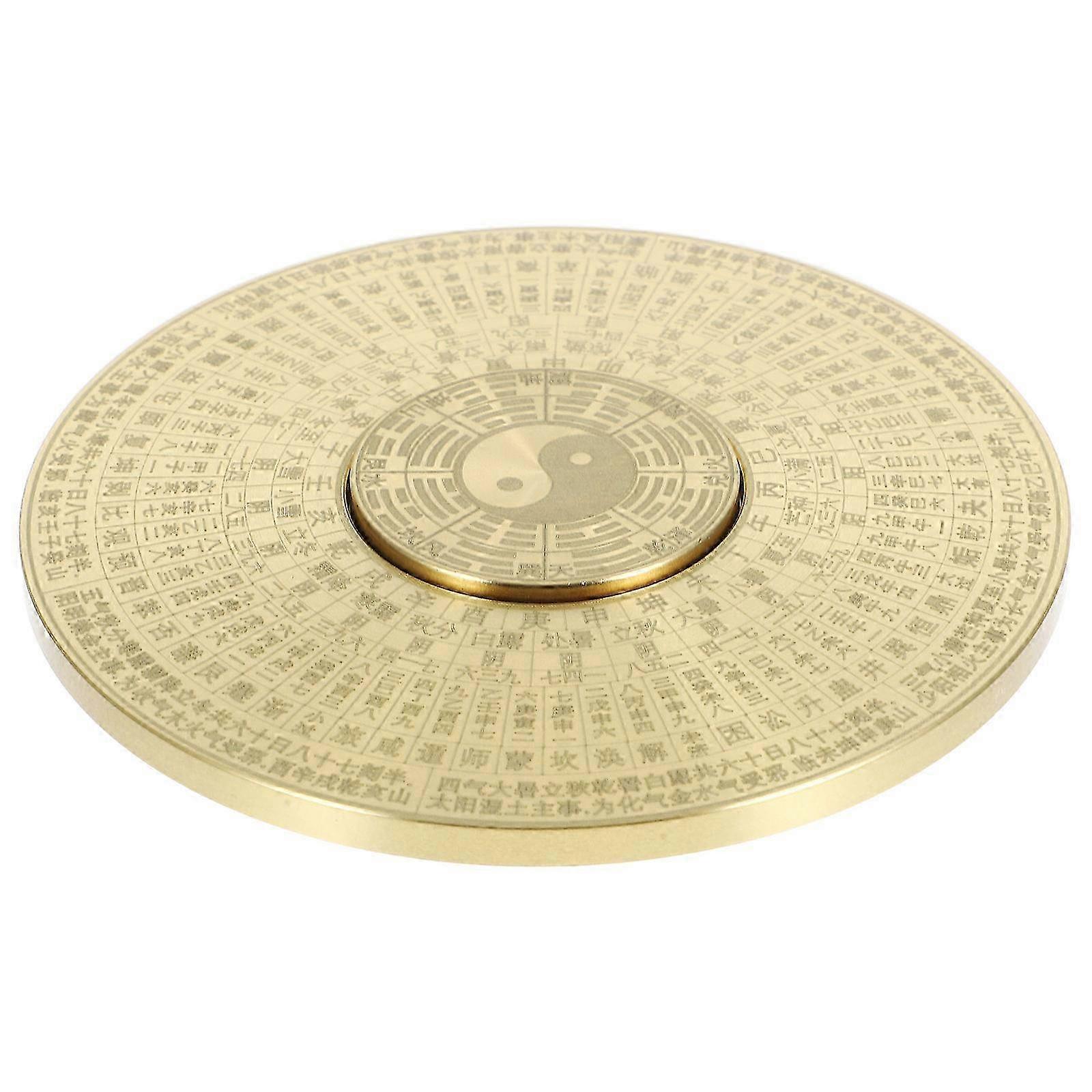 Chinese Ancient Brass Compass for Home Decoration