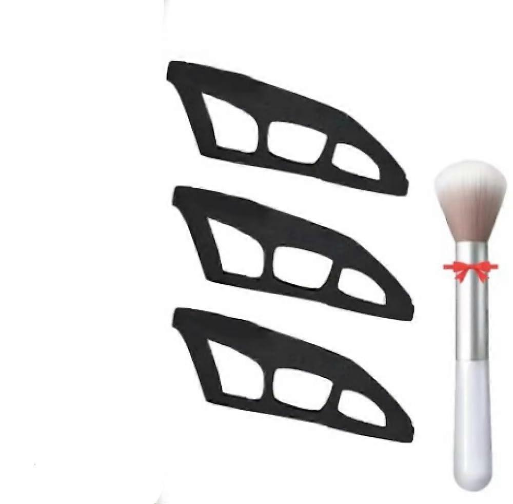 Reusable Eyeshadow Stencil with Brush, Professional Eye Makeup Template Guide Set 3PCS