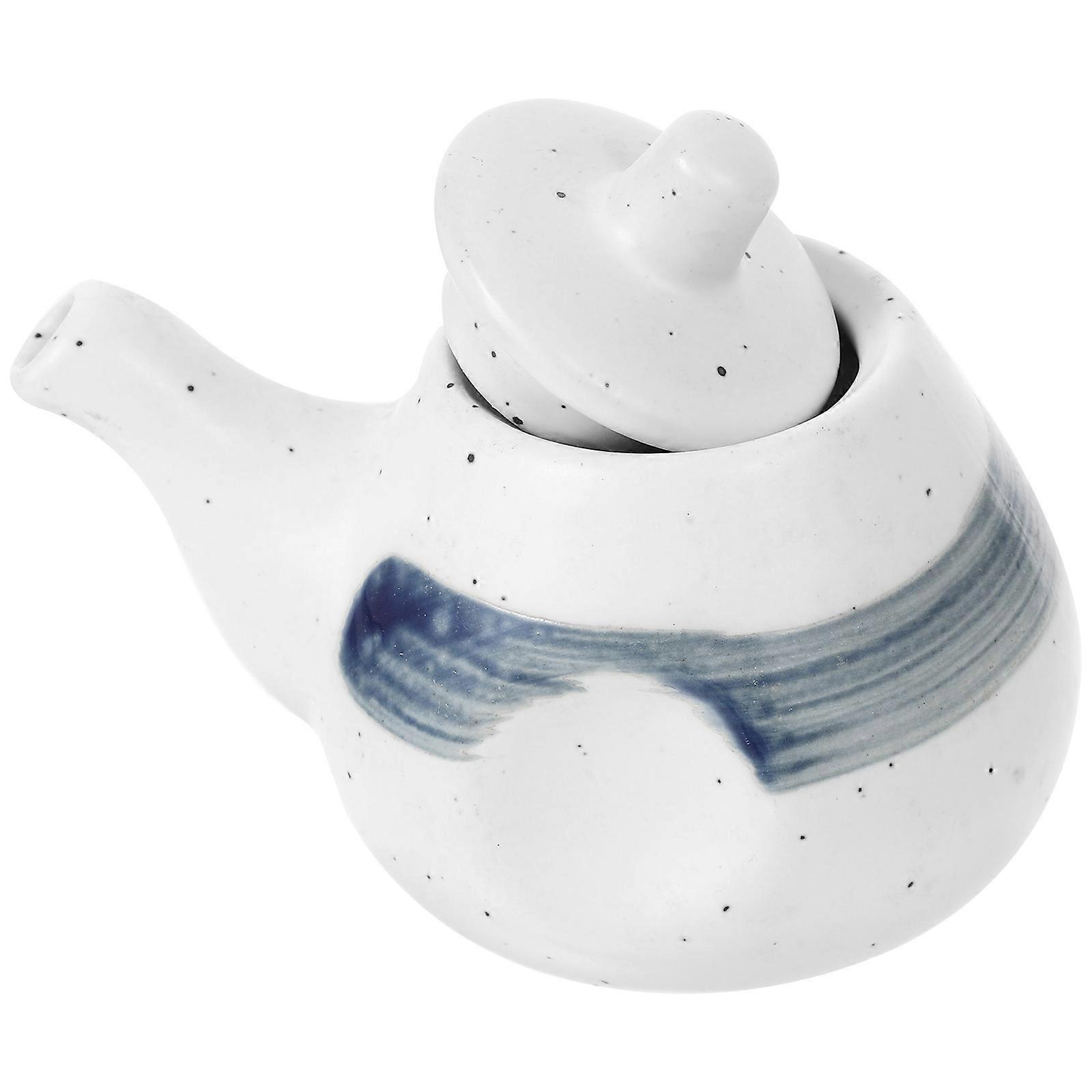 Soy Sauce Dispenser Ceramic Multi-Function Oil Dispenser for Home