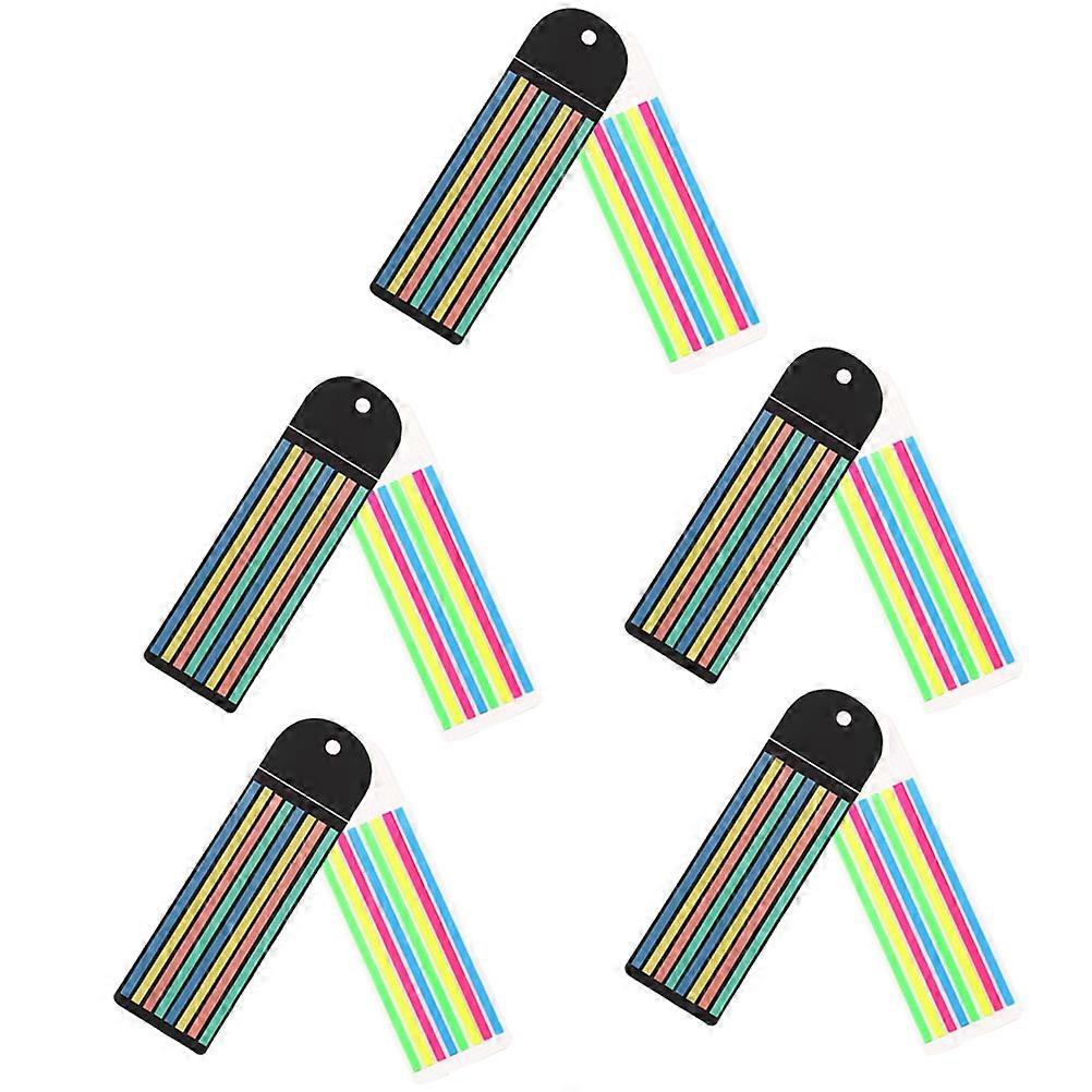 Pet Transparent Highlight Strips for Note 10 Sheets Portable Page Markers