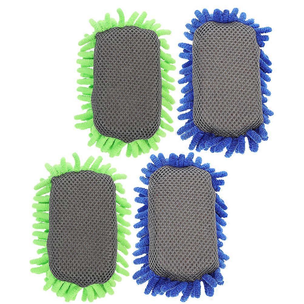 Classroom Dry Erase Erasers Handheld Chenille Eraser Set with 16Pcs