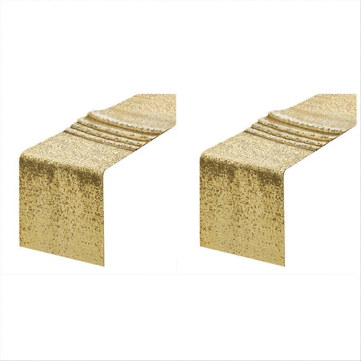 2 Pack Sequin Table Runner Gold
2 Pack Gold Sequin Table Runner 2 pcs Gold Sequin Table Runner 