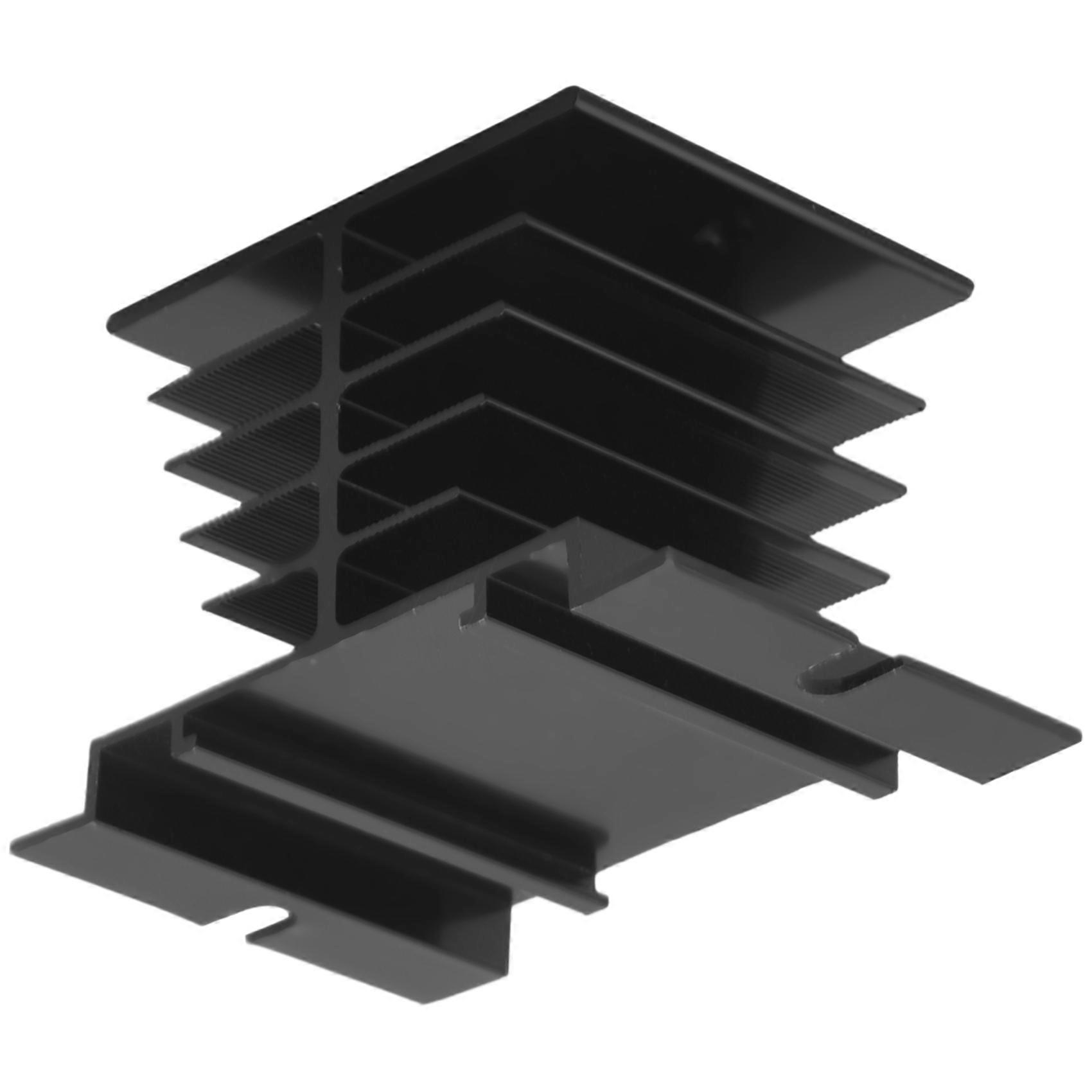 Solid State Relay Heat Sink,3PCS Aluminum Heatsink Temperature Controller Heat Sink for Solid State