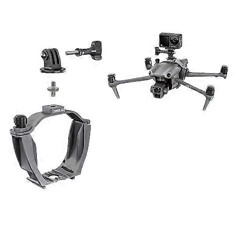 Camera Mount Holder Compatible with DJI Air 3S/3 Top Extension Fill Light Bracket