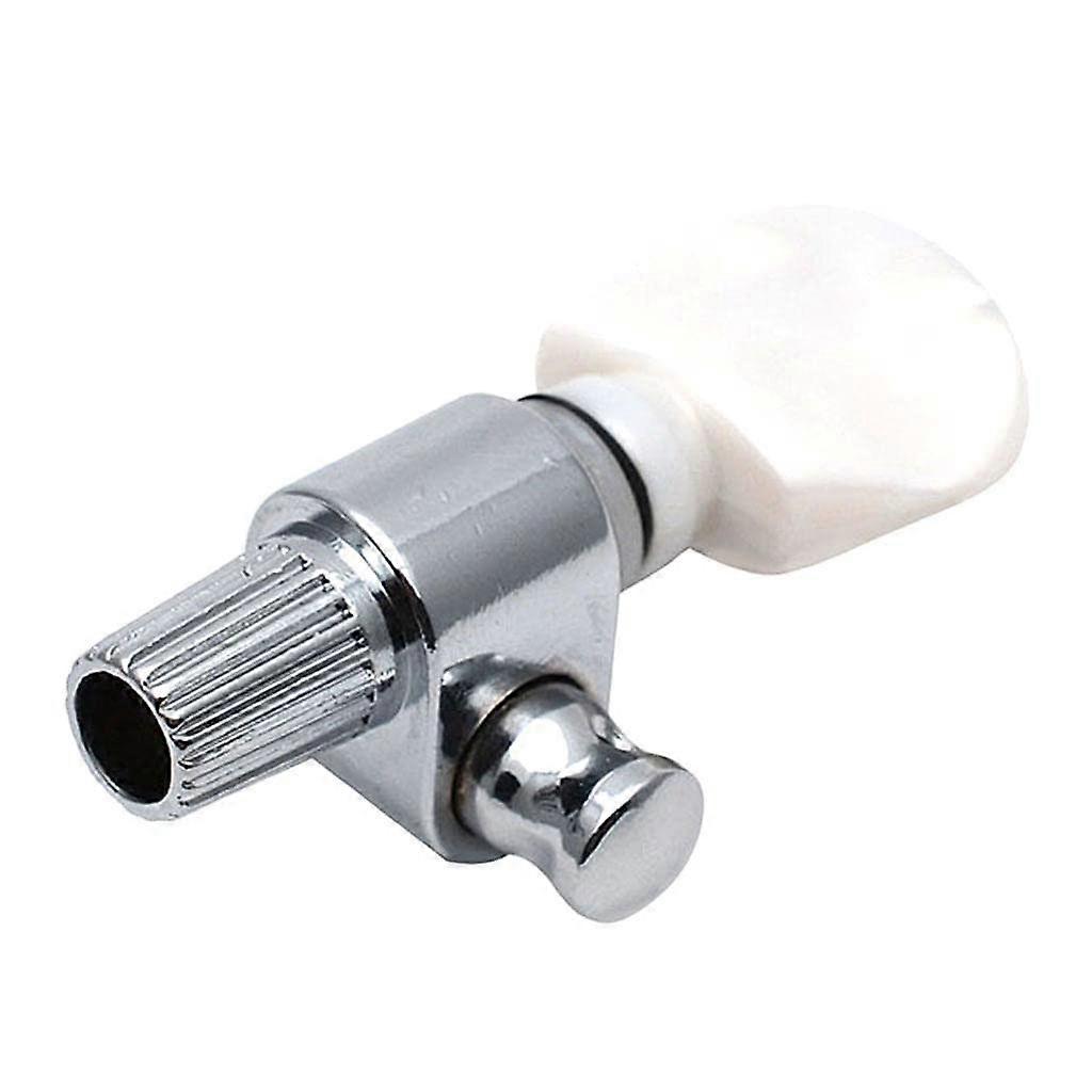 Banjo 5th String Tuner with Classic Pearl Button for Precise Pitch Control and Quick Replacement