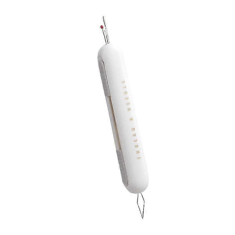 seam ripper with built in needle threader for crafts