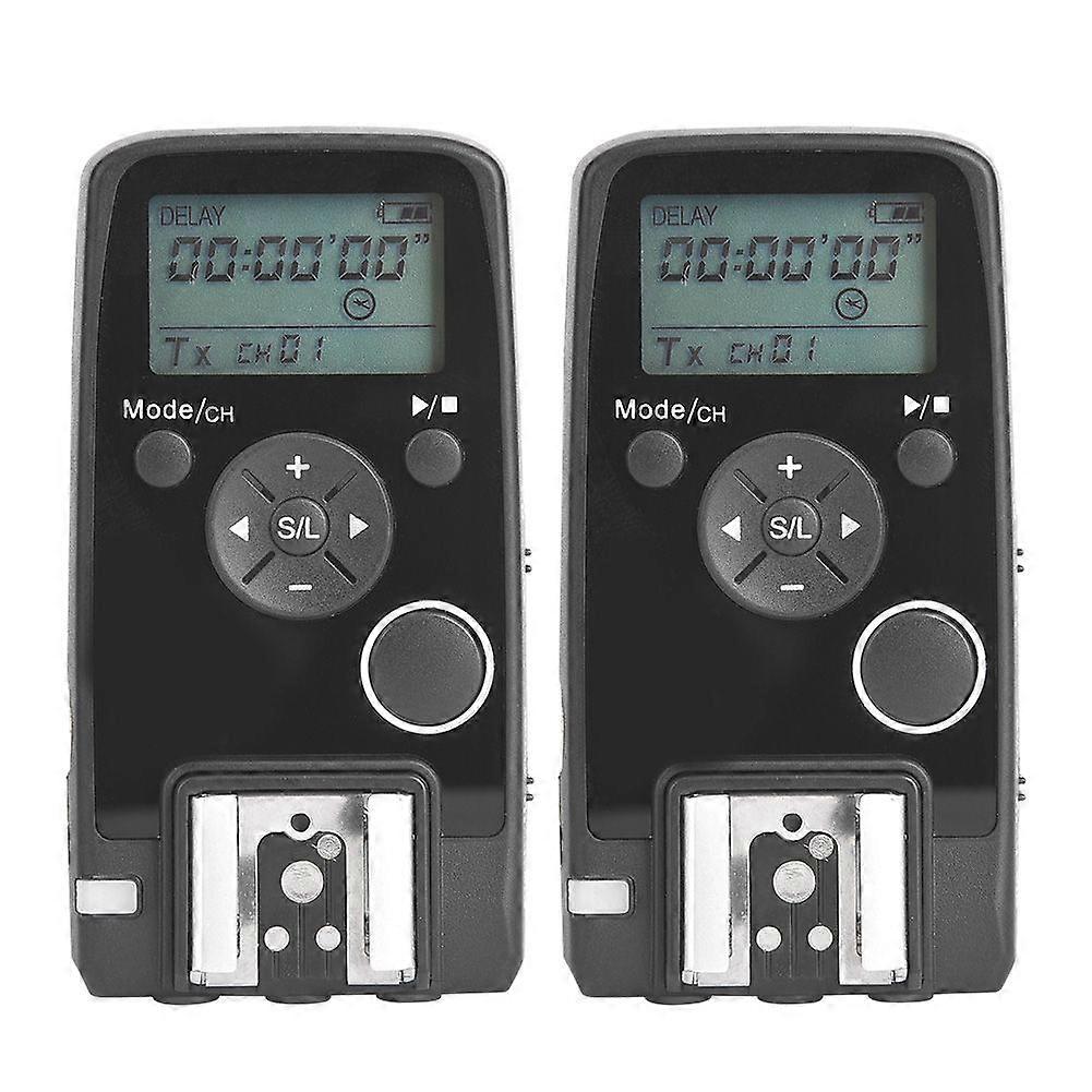 Pro-7 DC0 2 in 1 Plastic Trigger Timing Wireless Shutter Release Remote Control Transceiver Compatible With Nikon