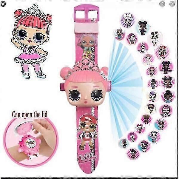 L.O.L. Surprise clock with projector function 24 slide show Christmas