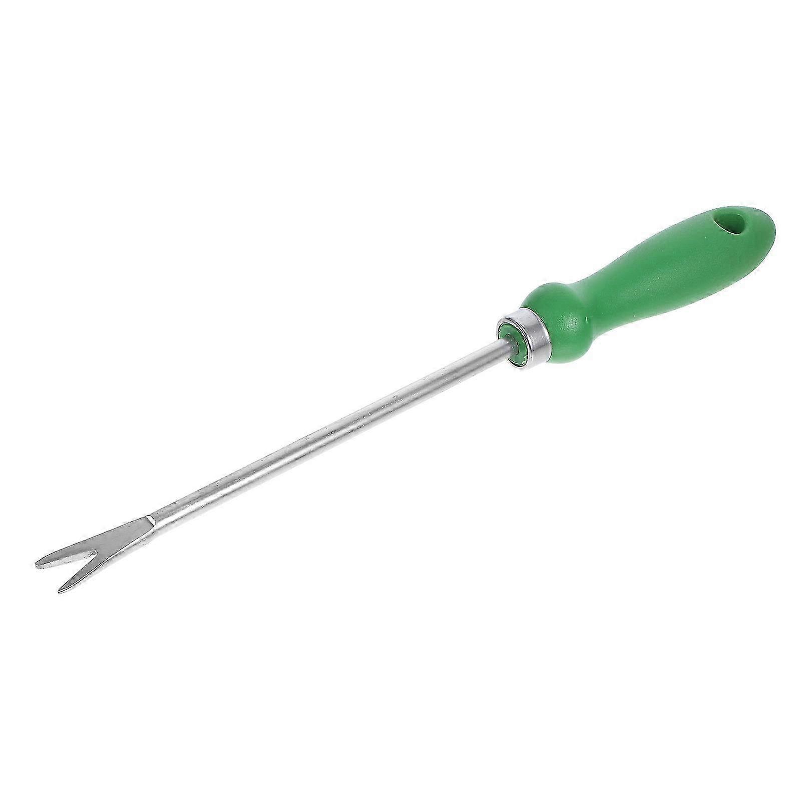 Grass Removal Tool with Plastic Handle, Compatible With Garden Grass Pulling