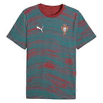 2026-2027 Portugal FtblCulture Tee AOP (Rot)