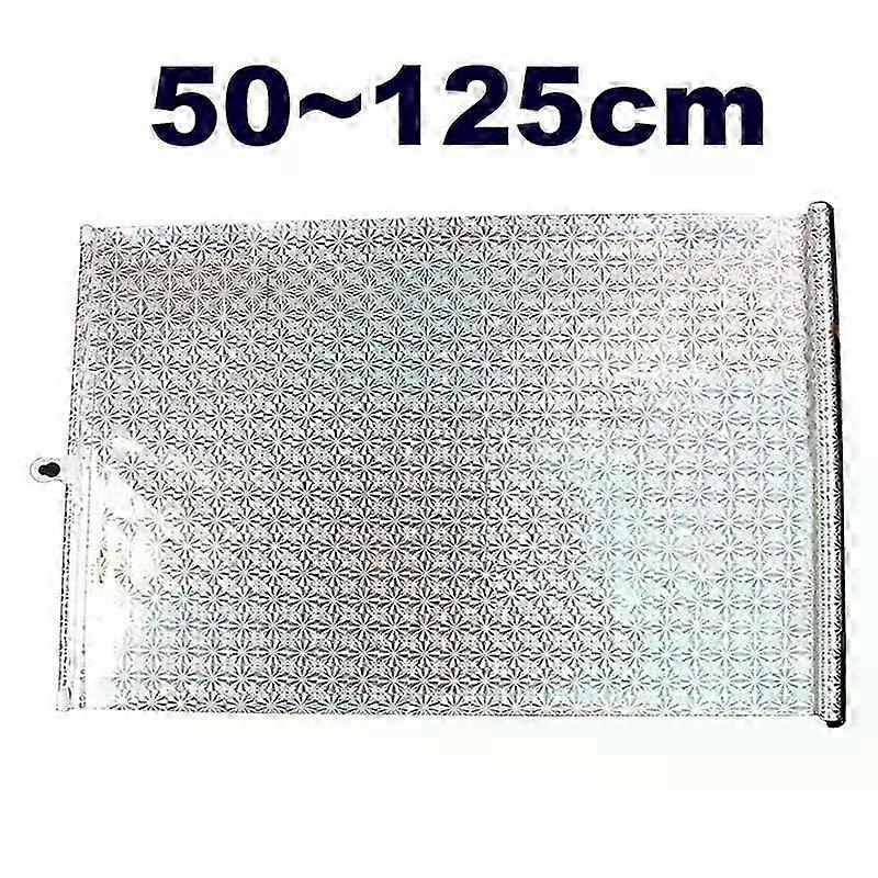 Summer car sunshade for front windshield heat insulation