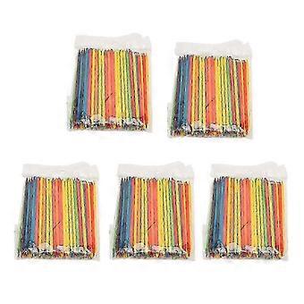 5 Packungen Nail Art Holz Stäbchen Holz Nagelhaut Pusher Nagel Dotting Reinigung Dressing Tools