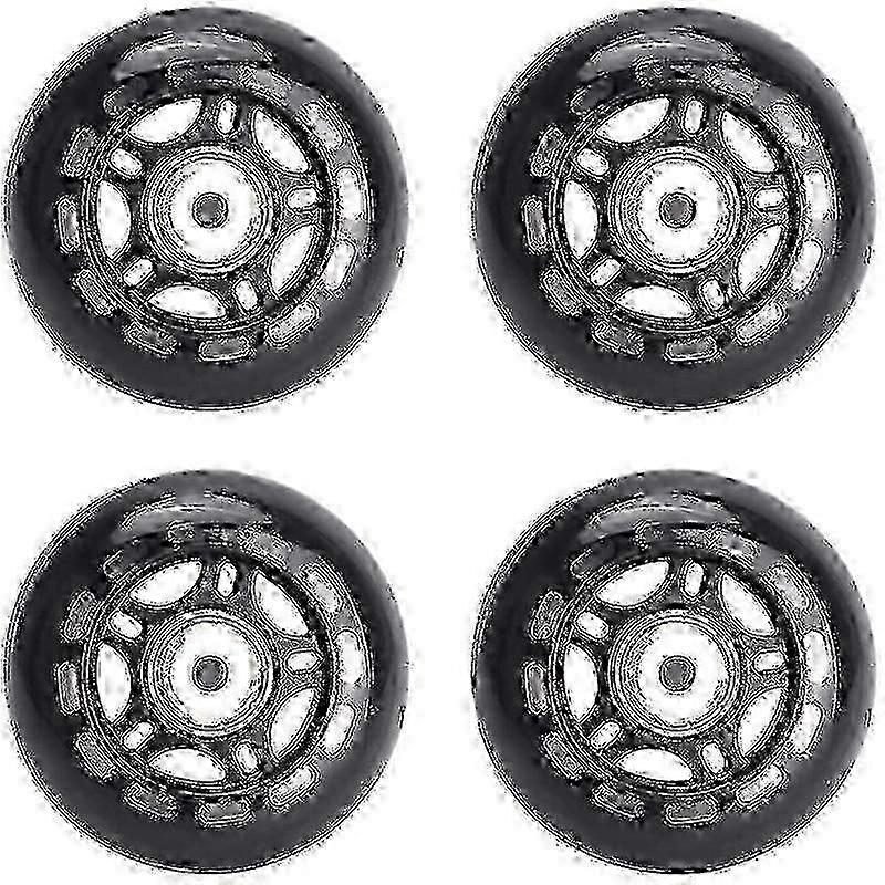 4 Pack 70mm Inline Skate Wheels with Bearings compatible with Skating