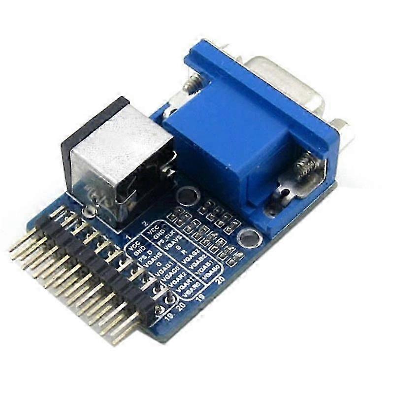 VGA to PS2 Module VGA PS2 Test Module Adapter Board Development Board Perfekt