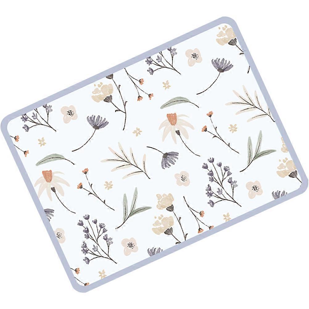 Dining Table Placemats Purple Waterproof for Dining Table with 2Pcs Set