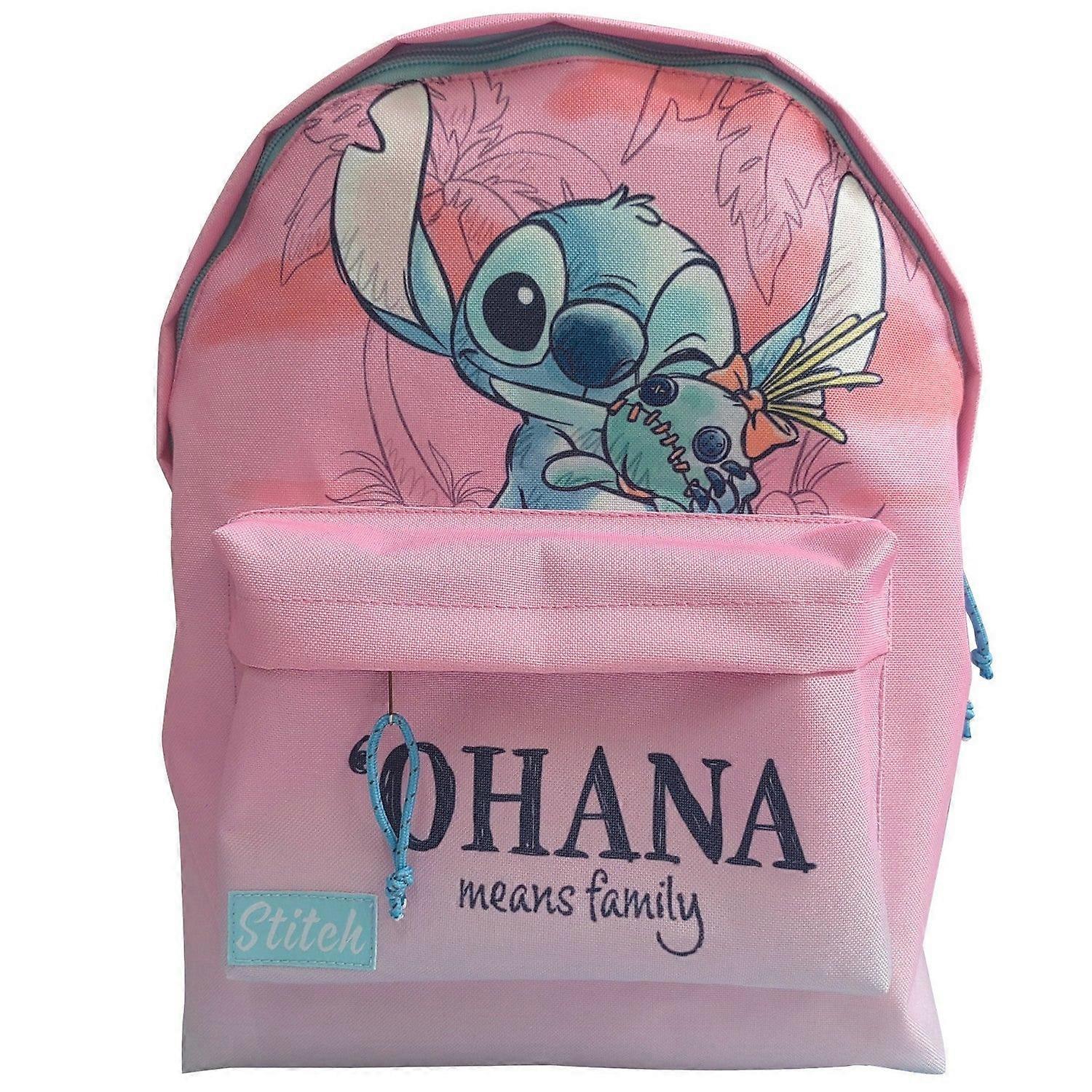 Disney Stitch Pink Backpack ST00032 | Acotis