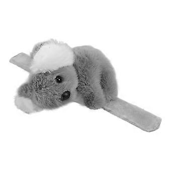 Koala Plys Slap Armbånd til Festgave Grå Plys Armbånd